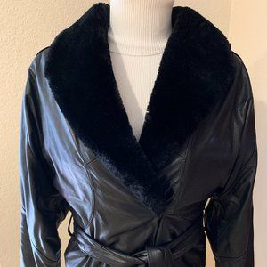 Wilsons Leather Moto Jacket with Lining